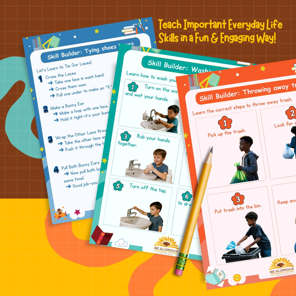 Life Skills Workbook for Kids (Ages 3–6)