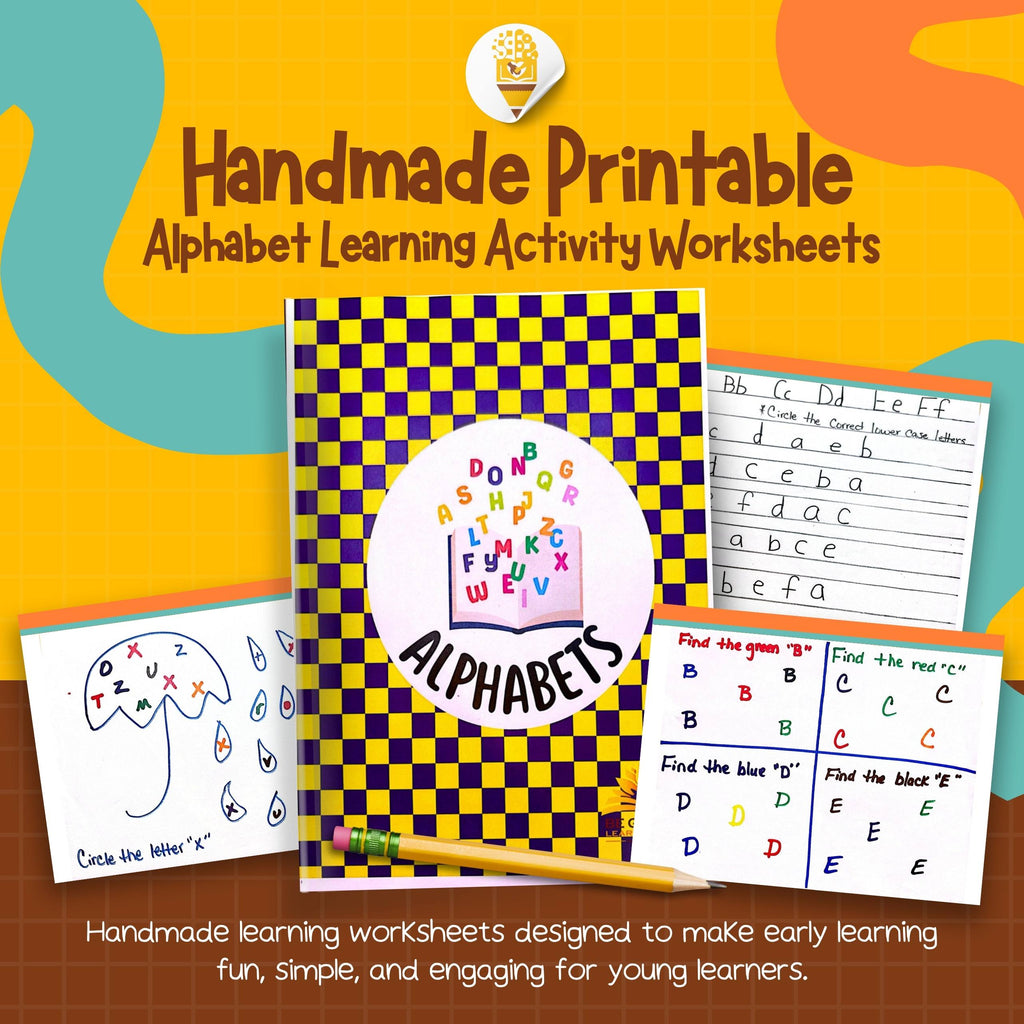 Handmade Printable Alphabet Worksheets