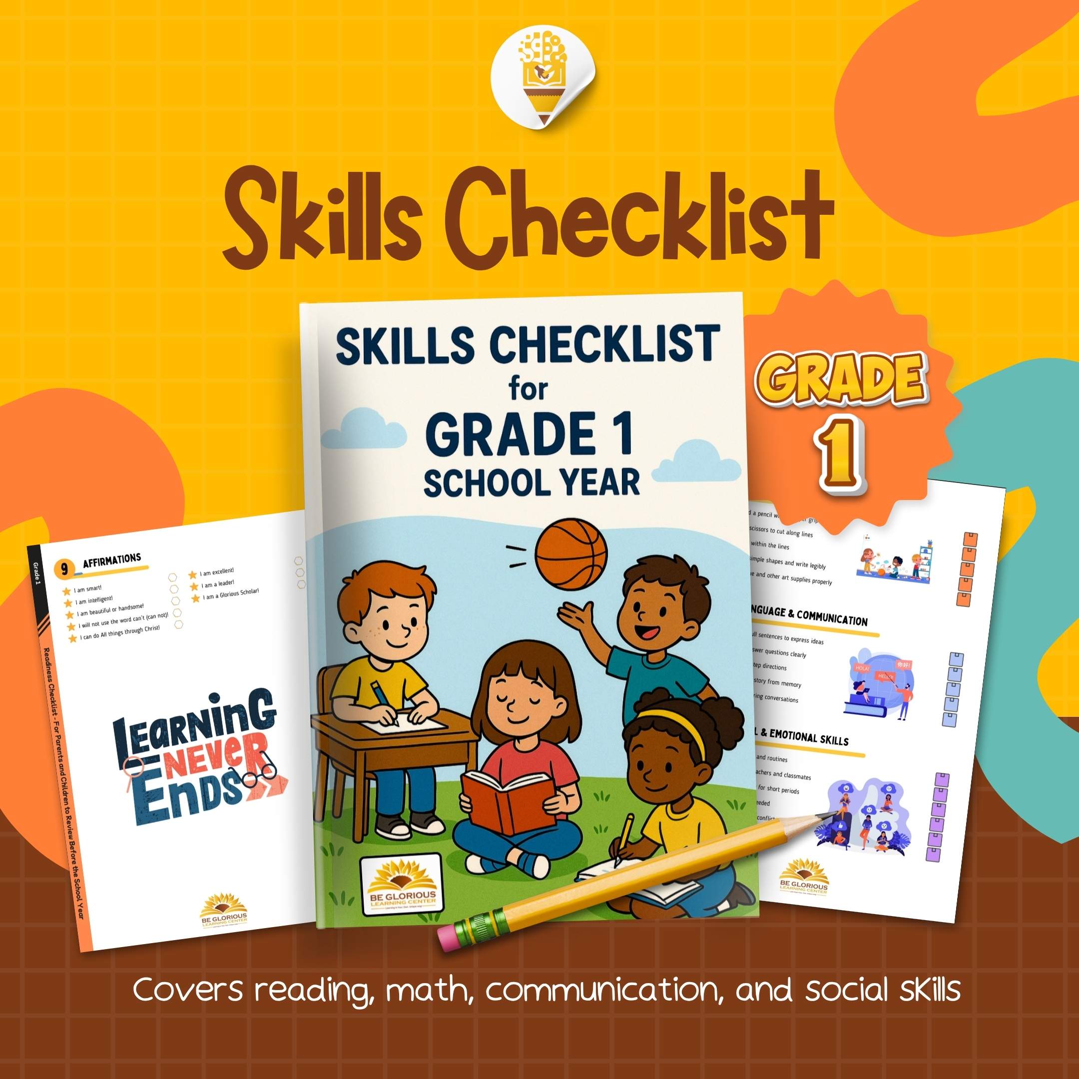 Grade 1 School Readiness Checklist