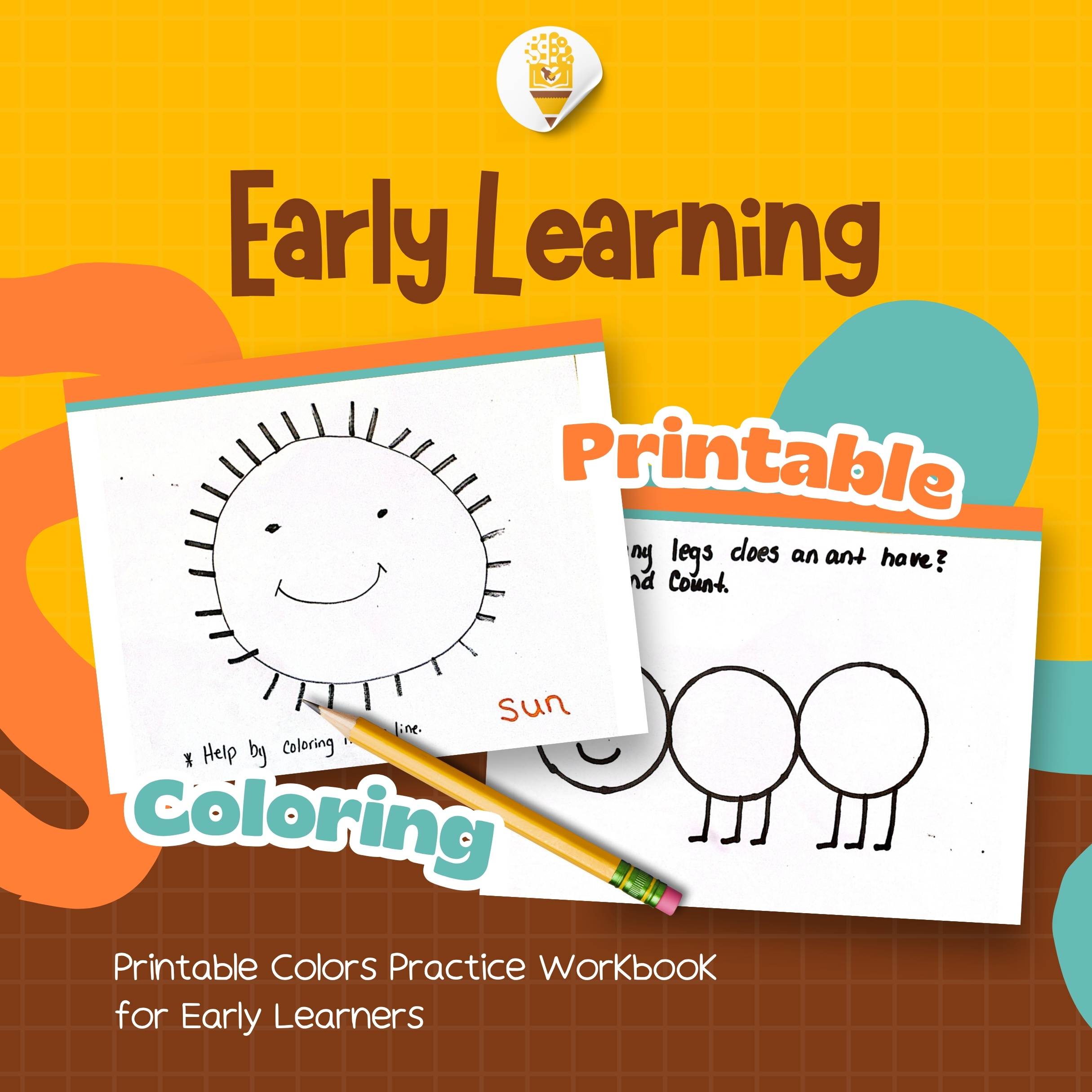 Handmade Printable Colors Worksheets