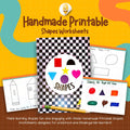 Handmade Printable Shapes Worksheets