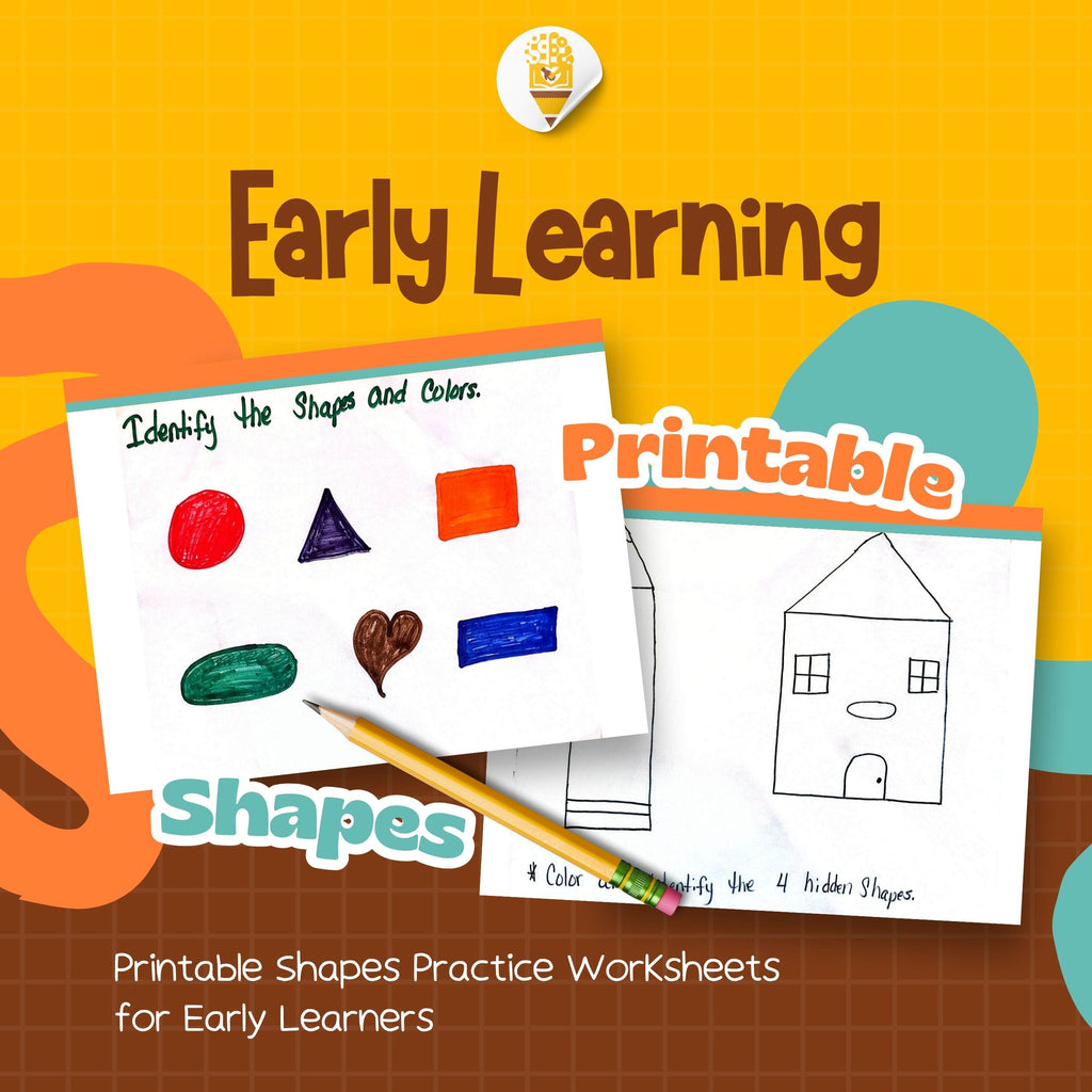 Handmade Printable Shapes Worksheets