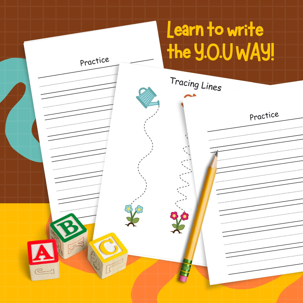 Tracing Workbook for Kids | Lines, Shapes & Alphabet A–Z | Preschool Worksheets