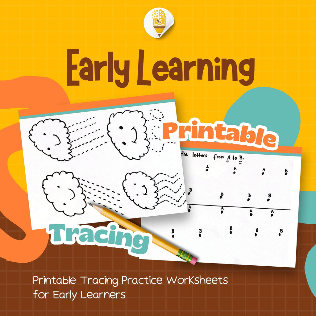 Handmade Printable Tracing Worksheets