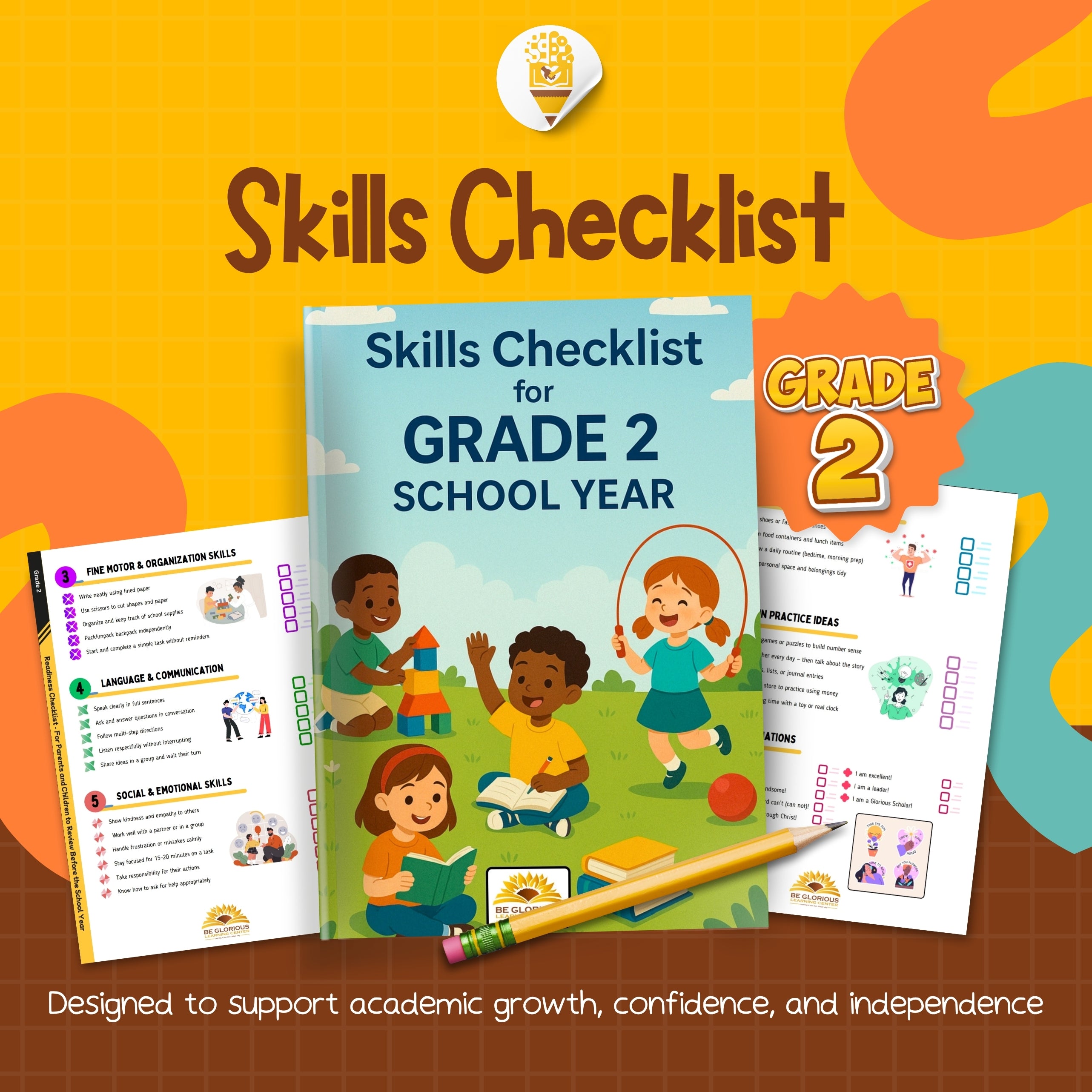Grade 2 School Readiness Checklist
