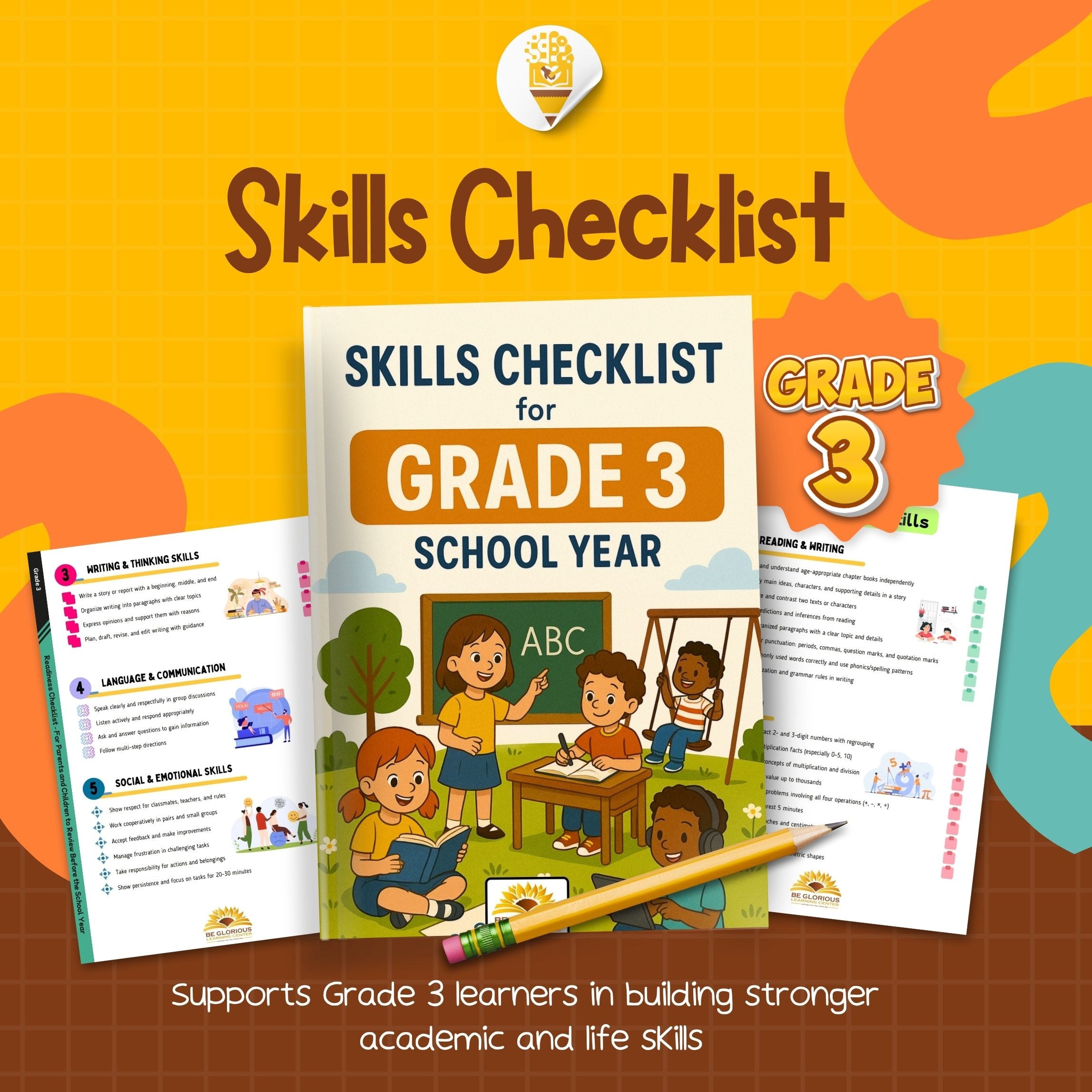Grade 3 School Readiness Checklist